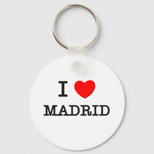 I Heart MADRID Keychain