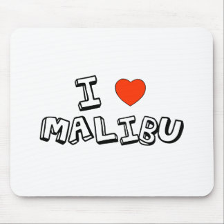 I Heart Malibu Mouse Pad