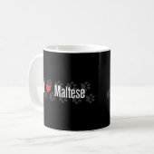 I (heart) Maltese Coffee Mug (Front Left)