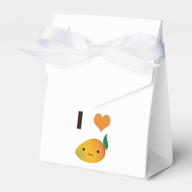 I Heart Mango Favor Box (Front Side)