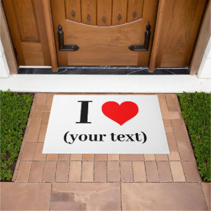 I HEART! Mat - Indoor Outdoor - 24" x 36"