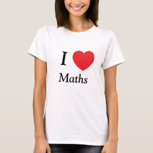 I HEART MATHS LOVE T-Shirt