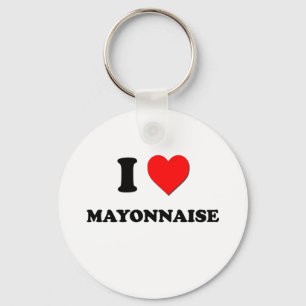 I Heart Mayonnaise Keychain