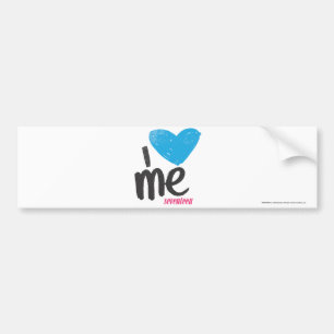 I Heart Me Aqua Bumper Sticker