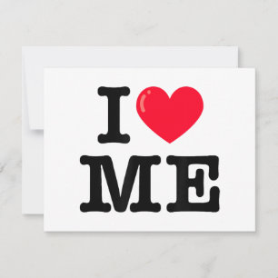 I Heart ME Classic Thank You Card