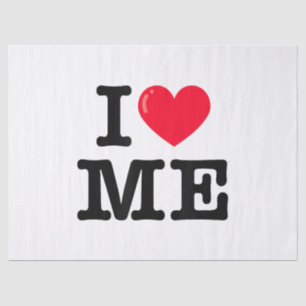 I Heart ME Classic Tissue Paper