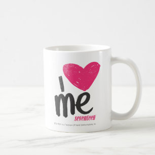 I Heart Me Magenta Coffee Mug