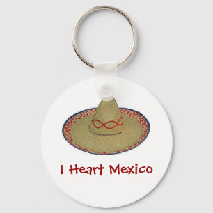 I Heart Mexico Keychain