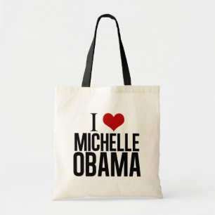 I Heart Michelle Obama Tote Bag