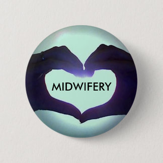 I heart Midwifery 2 Inch Round Button