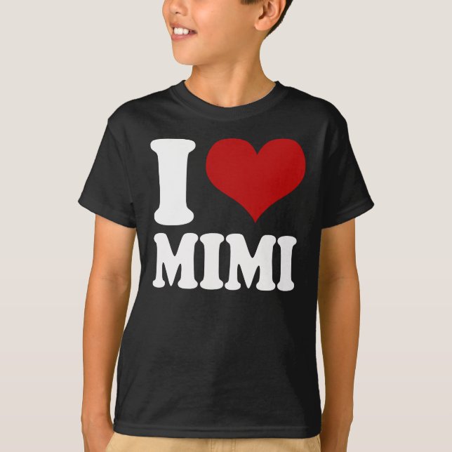 I Heart Mimi T-Shirt (Front)