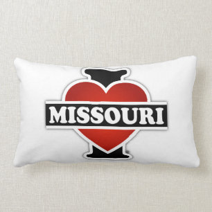 I Heart Missouri Lumbar Pillow