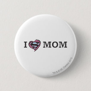 I Heart Mom 2 Inch Round Button