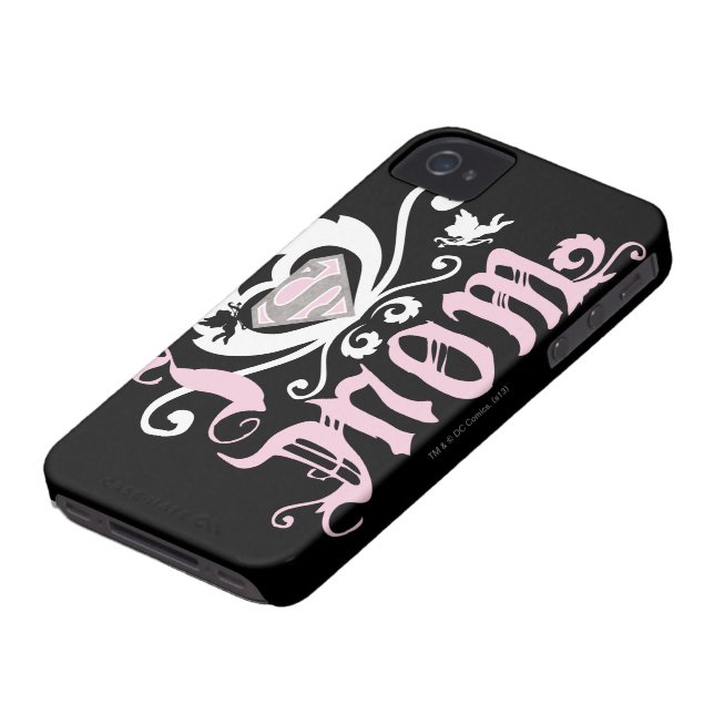 I Heart Mom Pink Case-Mate iPhone Case (Bottom)
