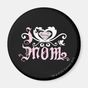 I Heart Mom Pink Magnet