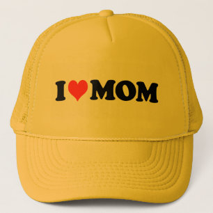 I Heart Mom Trucker Hat