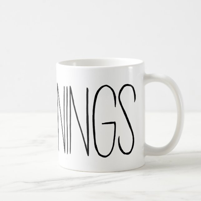 I Heart Mornings Coffee Mug (Right)