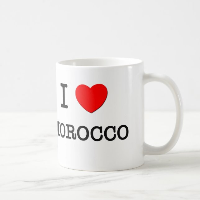 I HEART MOROCCO COFFEE MUG (Right)