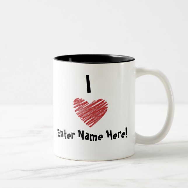 I Heart Mug (Right)