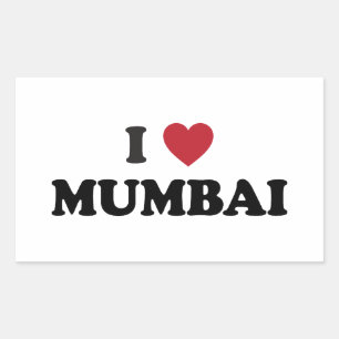 I Heart Mumbai India Sticker