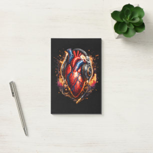 I Heart Music Post-it Notes