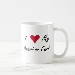 I Heart My American Curl Coffee Mug