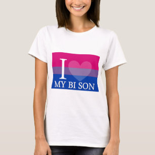 I Heart My Bi Son T-Shirt