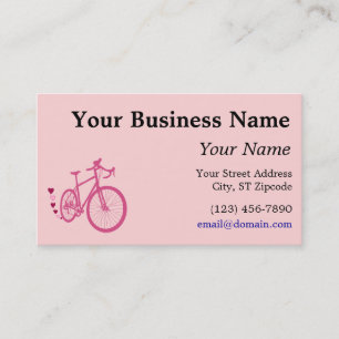 I [heart] my bicycle business card