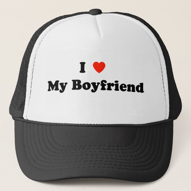 I Heart My Boyfriend Hat (Front)