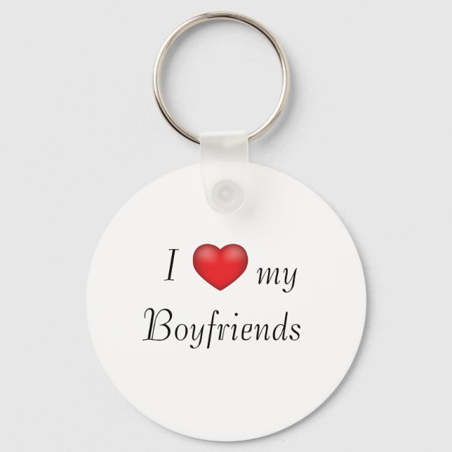 I heart my Boyfriends Keychain (Front)