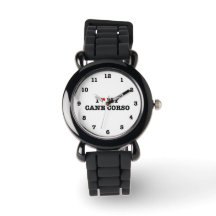 I Heart My Cane Corso Numbered Wristwatch