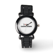 I Heart My Cane Corso Wristwatch