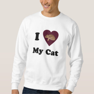 I Heart My Cat Sweatshirt