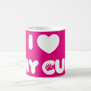 I Heart My Cub Coffee Mug