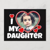 I Heart My Daughter Personalized Photo