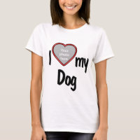 I Heart My Dog - Your Pet's Photo