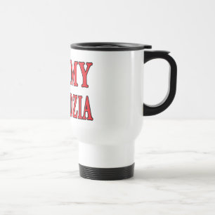 I Heart My Dziadzia Travel Mug