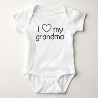 I Heart My Grandma Bodysuit