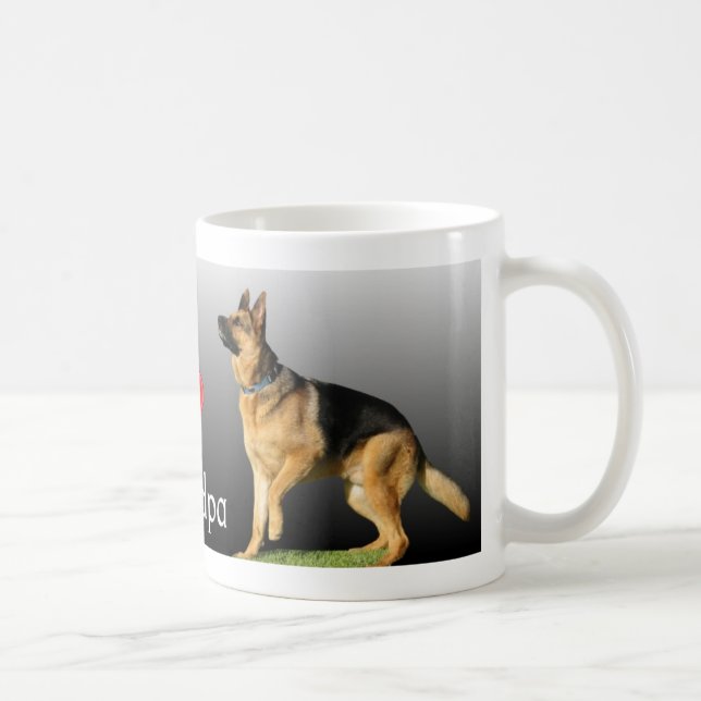 I (heart) My Grandpa Mug (Right)