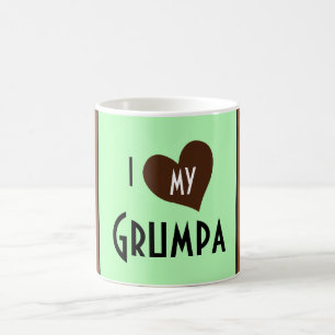 I heart my Grumpa Coffee Mug