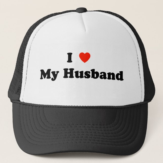 I Heart My Husband Hat (Front)