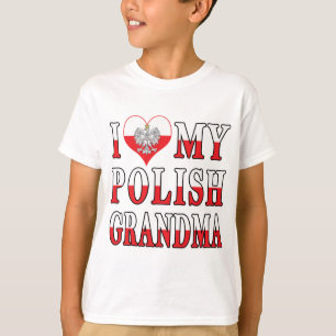 I Heart My Polish Grandma T-Shirt