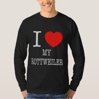 I Heart My Rottweiler T-Shirt