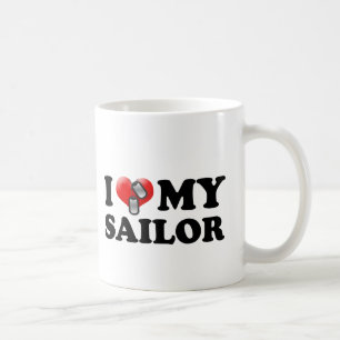 I (Heart) My Sailor Coffee Mug