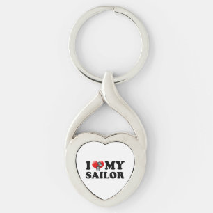 I (Heart) My Sailor Keychain