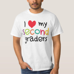 I Heart My Second Graders Teacher Love T-Shirt