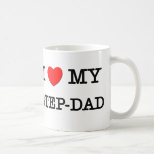 I Heart My STEP-DAD Coffee Mug