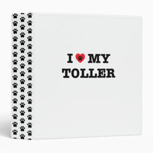 I Heart My Toller Binder
