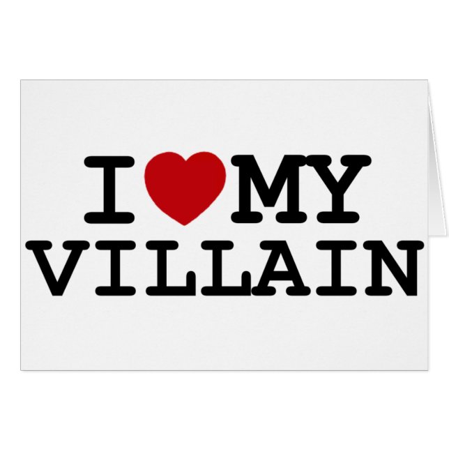 I Heart My Villain (Front Horizontal)