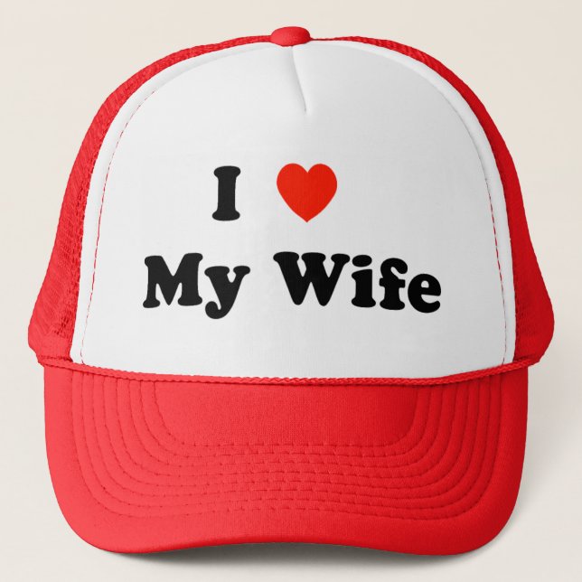 I Heart My Wife Hat (Front)